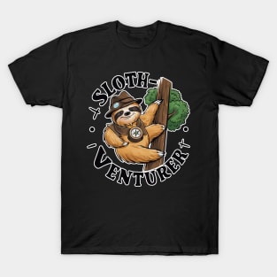 Sloth Lover - Sloth-Venturer T-Shirt